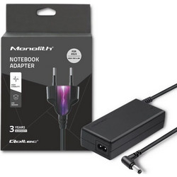 Qoltec Φορτιστής Laptop 90W 19V 4.9A για Asus με Ενσωματωμένο Καλώδιο Τροφοδοσίας 50075