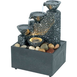 The Source - Tabletop Cascading Fountain - Τάση γαλήνης & zen design για το σπίτι ή το γραφείο