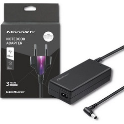 Qoltec Φορτιστής Laptop 90W 20V για Lenovo με Ενσωματωμένο Καλώδιο Τροφοδοσίας 50099