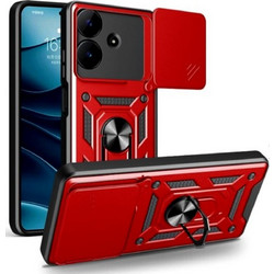 Bodycell Armor Slide Cover Case Θήκη Red (Realme Note 60)