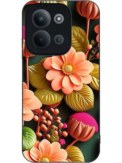 Sonique 3D Flower Series Θήκη Salmon (Xiaomi Redmi 15C 4G / Redmi 15C 5G / Poco C85 4G)