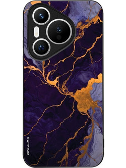 Sonique Marble Series Θήκη (Huawei Pura 70) Purple
