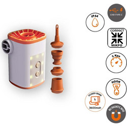 Alpin Air 5 Pro Συμπαγής Τρόμπα Αερα+Powebank 5kpa 3600mAh
