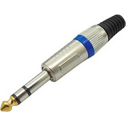 ΚΑΡΦΙ STEREO 6.3mm ΠΛΑΣΤΙΚΟ ΝΙΚΕΛ JT-3080 JKG (ΣΕΤ ΜΕ 10)