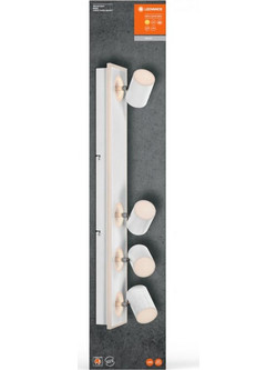 Ledvance 000004058075828445 Μονό LED Θερμό Λευκό Σποτ σε Λευκό Χρώμα