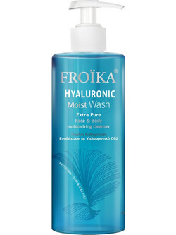 Froika Hyaluronic Moist Wash Ενυδατικό Gel Καθαρισμού Προσώπου 400ml