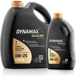 Dynamax Goldline Συνθετικό Λάδι Αυτοκινήτου 0W-20 1lt