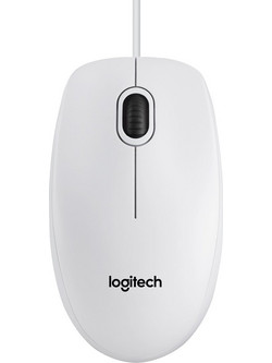 Logitech B120 Ενσύρματο Ποντίκι White