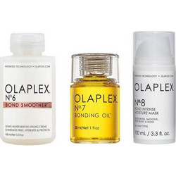 Olaplex Anti Frizz Hair Σετ Θεραπείας Μαλλιών No6 100ml + No7 30ml + No8 100ml