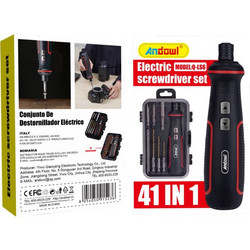 Andowl Ηλεκτρικό Σετ Κατσαβιδιών 41 σε 1 Q-LS6 - Screwdriver Set 075815