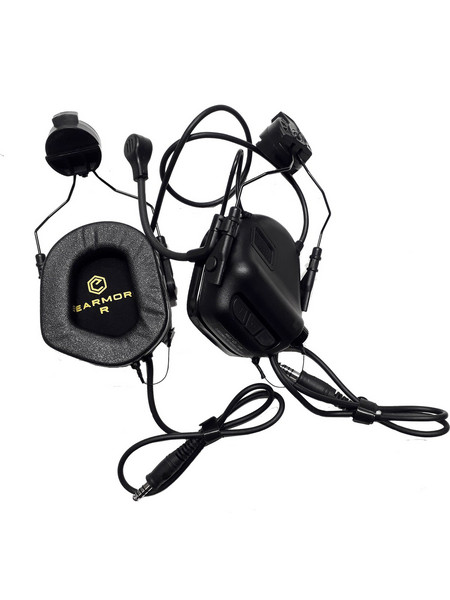 ΩΤΟΑΣΠΙΔΕΣ - ΑΚΟΥΣΤΙΚΑ ΕΠΙΚΟΙΝΩΝΙΑΣ EARMOR Μ32H BLACK MARK-I DUAL COM ARC