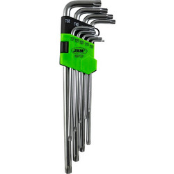 53737 JBM ΣΕΤ ΚΛΕΙΔΙΑ ALLEN TORX ΜΑΚΡΥΑ 9 ΤΕΜ