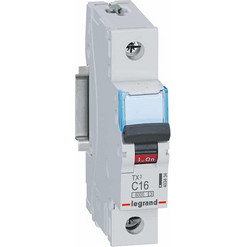 LEGRAND ΑΥΤΟΜΑΤΗ ΑΣΦΑΛΕΙΑ TX3 6kA ΤΥΠΟΥ C 1P 16Α (403434)