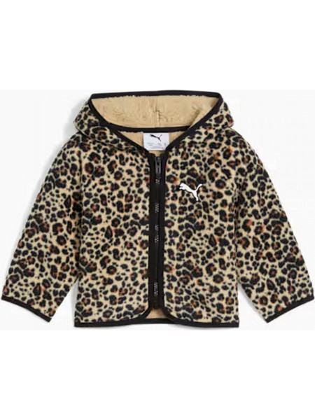 PUMA FZ FLEECE ALPINE SNOW LEOPARD TD