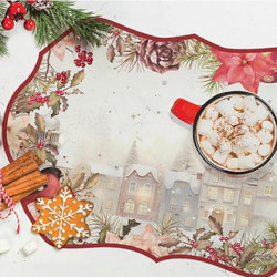 Christmas Landscape σουπλά (83426)