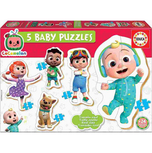 Παιδικό Puzzle Educa Baby Cocomelon 3 + 3x4 + 5 Κομμάτια