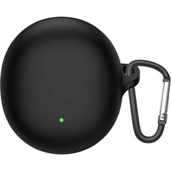 Techsuit Θήκη Σιλικόνης για Oppo Enco Air3 Μαύρη