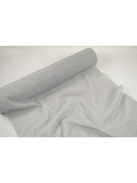 Ύφασμα SPARKLE LUREX ασημί 48 cm x 5 m