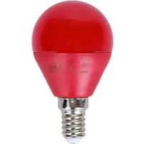 Λάμπα LED G45 E14 4W σε Κόκκινο Χρώμα Aigostar