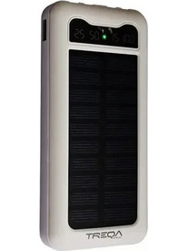 Treqa TR-946 Ηλιακό Power Bank 10000mAh με Θύρα USB-A White