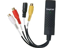 USB Video Grabber EasyCAP για Μετατροπή VHS, Video & Ήχου σε Ψηφιακή Μορφή με USB 2.0, RCA & S-Video