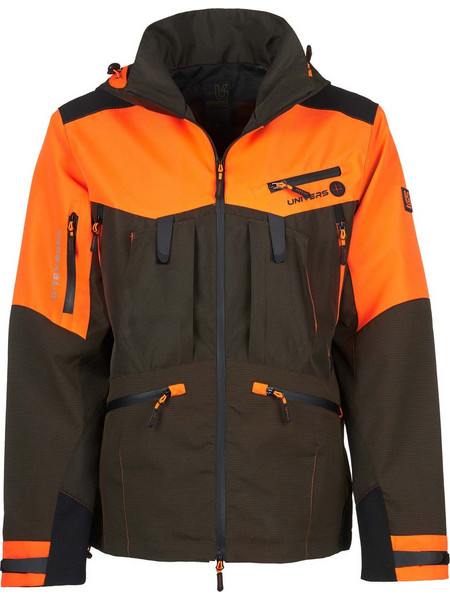 UNIVERS ΚΥΝΗΓΕΤΙΚΟ JACKET IBEX 91256-392 VERDE ARANCIO