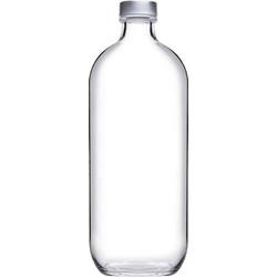 Pasabahce Μπουκάλι Γυάλινο 1000ml Iconic 80356 6τμχ