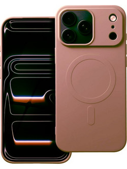iS TPU SILICONE MAG IPHONE 17 PRO / 18 PRO brown backcover
