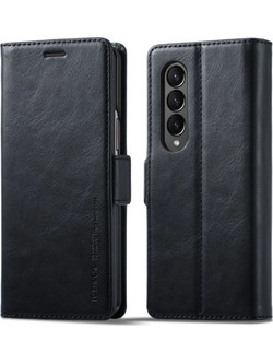 Business Leather Case Samsung Galaxy Z Fold 7/6/5/4/3 (Black)