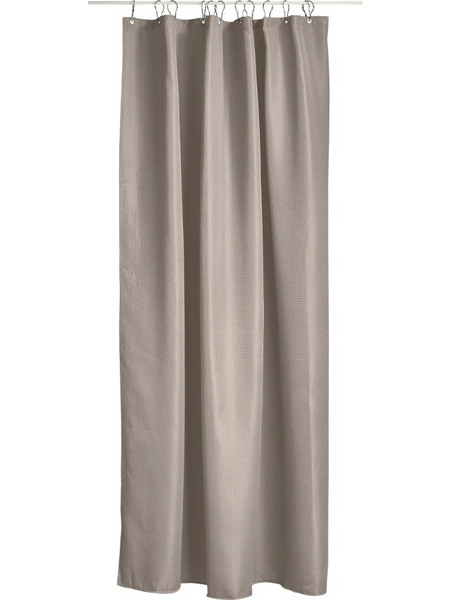 Zone Denmark Κουρτίνα Μπάνιου Υφασμάτινη 180x220 - Lux Taupe