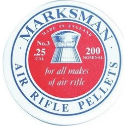 ΒΟΛΙΔΕΣ ΑΕΡΟΒΟΛΟΥ MARKSMAN ΣΤΡΟΓΓΥΛΑ 6,35mm
