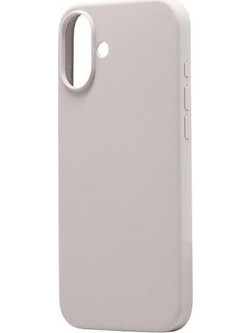 Θήκη Liquid Silicon inos Apple iPhone 16 Plus 5G Velvet Ανοιχτό Γκρι N66018