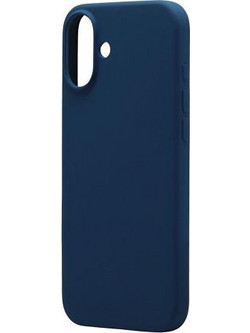 Θήκη Liquid Silicon inos Apple iPhone 16 5G Velvet Σκούρο Μπλε N66025