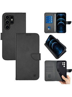 Sonique Urban Θήκη Πορτοφόλι Black (Samsung Galaxy S23 Ultra)