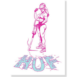 HUF JACKED STICKER
