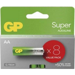 Gp Super Alkaline AA 8τμχ