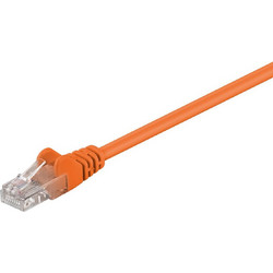 Goobay U/UTP Cat.5e Καλώδιο Δικτύου Ethernet 1m Orange
