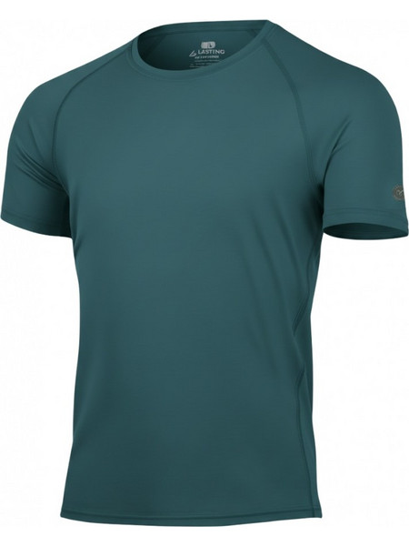 LASTING QUIDO-5757 ΑΝΔΡΙΚΟ MERINO ΙΣΟΘΕΡΜΙΚΟ T-SHIRT BLUE