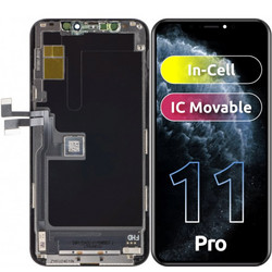 Μονάδα Οθόνης LCD ZY για Apple iPhone 11 Pro, Έκδοση In-Cell IC, Μαύρο