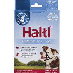 HALTI HEADCOLLAR ΕΚΠΑΙΔΕΥΤΙΚΟ ΚΟΛΑΡΟ ΣΚΥΛΟΥ No2 μαύρο
