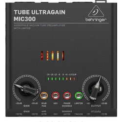 BEHRINGER MIC300Προενισχυτής λυχνίας με Limiter - Behringer