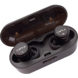 Cyrus SoundBuds Ακουστικά Bluetooth In Ear Ανθεκτικά στο Νερό Black