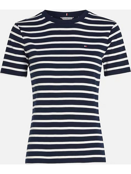 TOMMY HILFIGER NEW SLIM CODY C-NK SS WW0WW40587-0X4 Indigo
