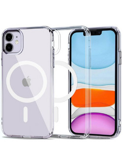 Magmat Magsafe Back Cover Πλαστικό / Σιλικόνης Διάφανο iPhone 11