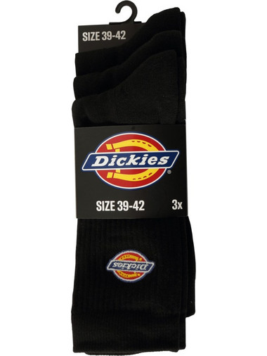 Dickies VALLEY GROVE EMBROIDERED SOCK Μαύρο