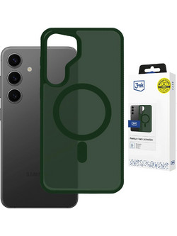 3mk Smoke MagCase Θήκη Κινητού Green-Translucent (Samsung Galaxy S25)
