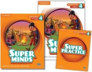SUPER MINDS 4 SUPER PACK 2 (SB + WB + SUPER PRACTICE + WORDLIST) 2ND ED
