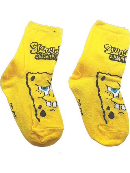 Παιδικές κάλτσες Sponge Bob Yellow 712-0222