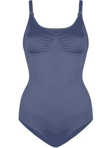 Bodyboo BB1040 Γυναικείο Εσώρουχο Κορμάκι Μπλε