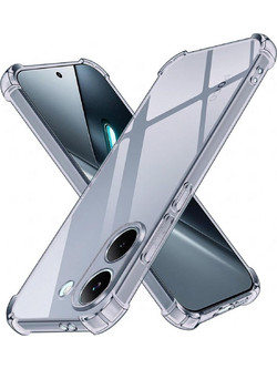 Techsuit Shockproof Clear Back Cover Smoke Black (Xiaomi Poco X8 Pro)